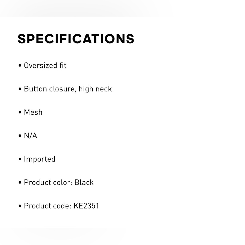 Adidas Black Mesh Polo with White Accents - Picture 5 of 5